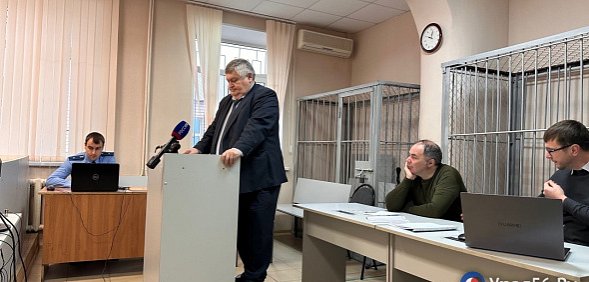 Сергей Балыкин в зале суда по делу Самбурского 