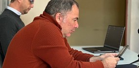 Александр Самбурский в зале суда 02.10.2025