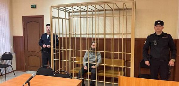 Подозреваемый в зале суда. Источник: Пресс-служба Областного суда