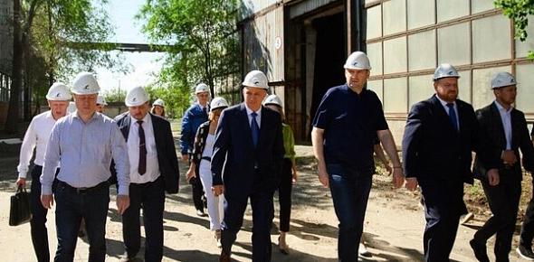 На заводе металлоконструкций