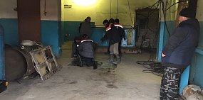 На фекальной станции в Новотроицке, 22 апреля 2021 года 