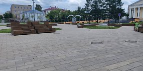 Благоустройство в Медногорске. Источник фото: Прокуратура Оренбургской области 