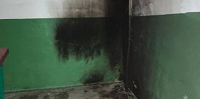 На месте пожара. Источник: МЧС России по Оренбургской области