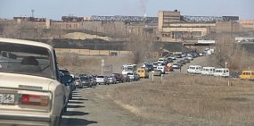 В Орске на Радоницу закроют движение по дороге от п. Победа к п. Первомайский