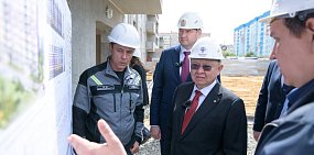 Евгений Солнцев и Ирек Файзуллин. Фото телеграмм-канал врио губернатора 