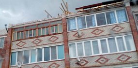 В Домбаровском районе ураган оставил людей без крыши над головой