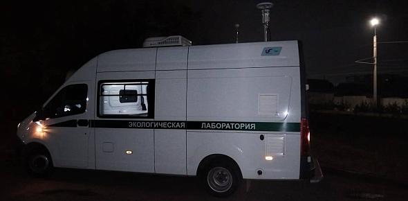Эко лаборатория на месте. Фото из архива минприроды 