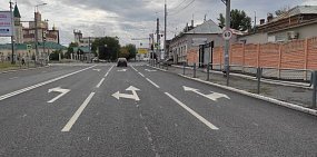 В Оренбурге завершается ремонт проспекта Паркового и улицы Рыбаковской