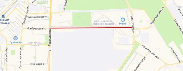 Строить улицу Рокоссовского в Оренбурге будет «Оренбургремдорстрой». Контракт подешевел еще на 22,5 млн рублей