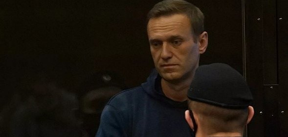 Алексей Навальный после суда