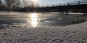 Льда на Урал в Орске пока меньше, чем в Оренбурге