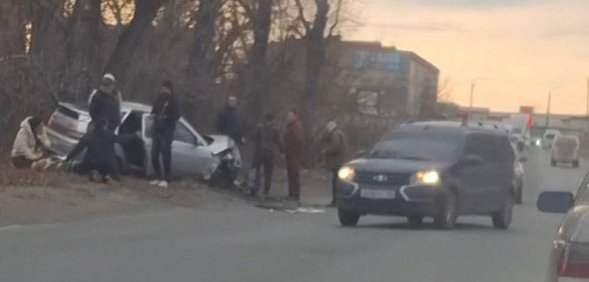 На месте происшествия. Источник: Очевидцы