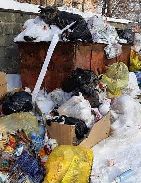 Жители Медногорска: — Мусор не вывозят уже неделю, ситуация ухудшается