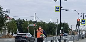 До середины декабря в Орске будут проводить освещение улицы Советской