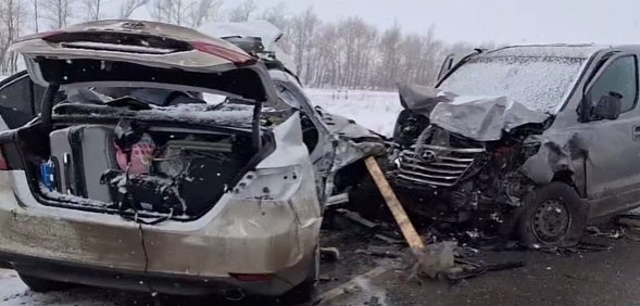 В ДТП в Оренбургской области один ребенок погиб, еще один пострадал 