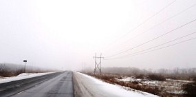 Туман в Оренбургской области. Фото из архива 