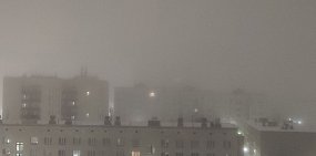 Из-за плотного тумана аэропорт Оренбурга не принимает и не выпускает самолеты
