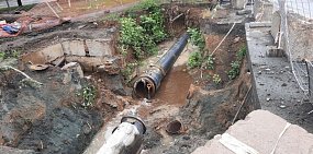Во время работ. Источник: РВК-Орск