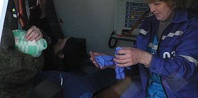 На российско-казахстанской границе родился ребенок