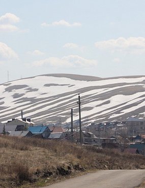На снимках NASA хорошо видно, где в Оренбургской области уже растаял снег, а где еще нет