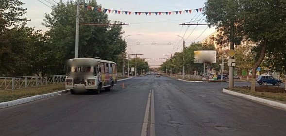 В Оренбурге пассажир упал в салоне автобуса и попал в больницу