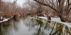 Ириклинское водохранилище продолжило увеличенный до 60 кубометров в секунду сброс воды
