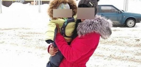 Обвиняемая с ребенком