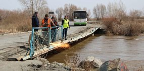 В Орске до конца следующего года задумали капитально отремонтировать мост через Орь в районе п. Форштадт