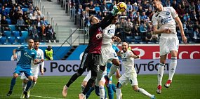ФК «Оренбург» в Санкт - Петербурге проиграл ФК «Зенит»  – 1:3