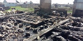 В Адамовке семья сгорела в собственном доме 