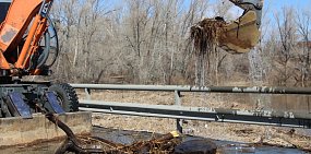 В Орске 2 дня подряд будет закрыта «никельская» объездная. Пройдет очистка моста