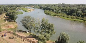 Минстрой прокомментировал проблему обмеления реки Урал