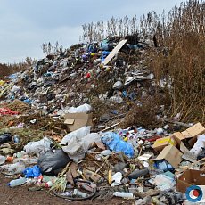 Свалка мусора в Бузулукском районе