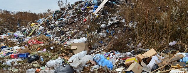 Свалка мусора в Бузулукском районе