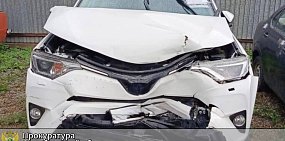 В Орске пьяный водитель попал в ДТП и лишился иномарки