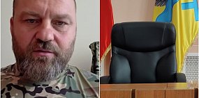 Сергей Салмин (стоп-кадр из видео экс-главы Оренбурга) и кресло мэра