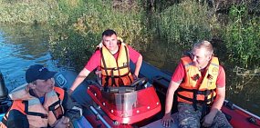 Во время поисков. Источник: Департамент ПБ и ГЗ Оренбургской области