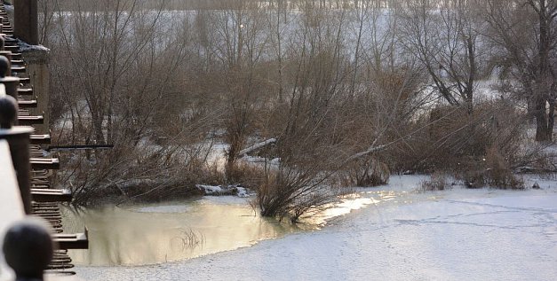 Уровень Урала в районе Орска после увеличения сброса с Ириклы поднялся на 9 см