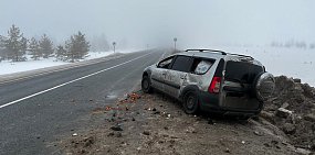 На месте ДТП. Фото УМВД по Оренбургской области 