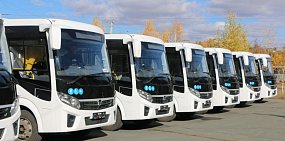 Почти все новые автобусы, пришедшие в Орск, вышли на городские маршруты