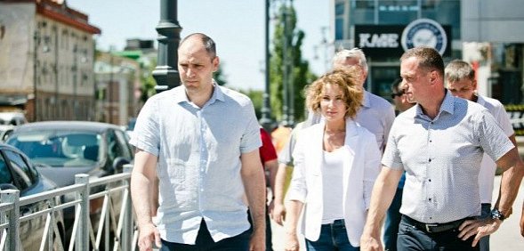 В центре Оренбурга планируют демонтировать барьерные ограждения, которые не простояли и года