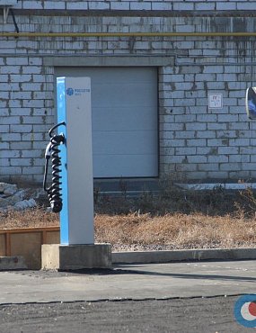 В Орске появилась заправка для электромобилей 
