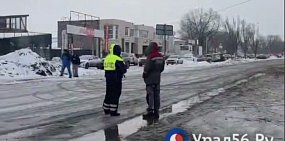 Из-за обвала грунта дорога по улице Монтажников в Оренбурге будет перекрыта до 27 февраля