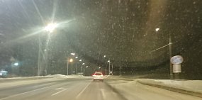 Погода на трассе Оренбург – Орск к утру успокоилась