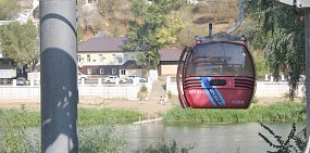 Фуникулер в Оренбурге. Фото из архива