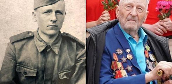 101 год исполнился ветерану Великой Отечественной войны Александру Курцеву из Оренбургской области 