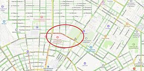 В центре Оренбурга образовалась пробка из-за неработающих светофоров