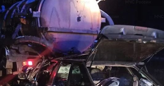 На месте ДТП. Источник: МЧС России по Оренбургской области