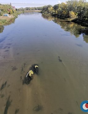 Уровень реки Урал в Оренбурге упал еще сильнее