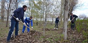 В «Росводоканал Оренбург» прошел субботник